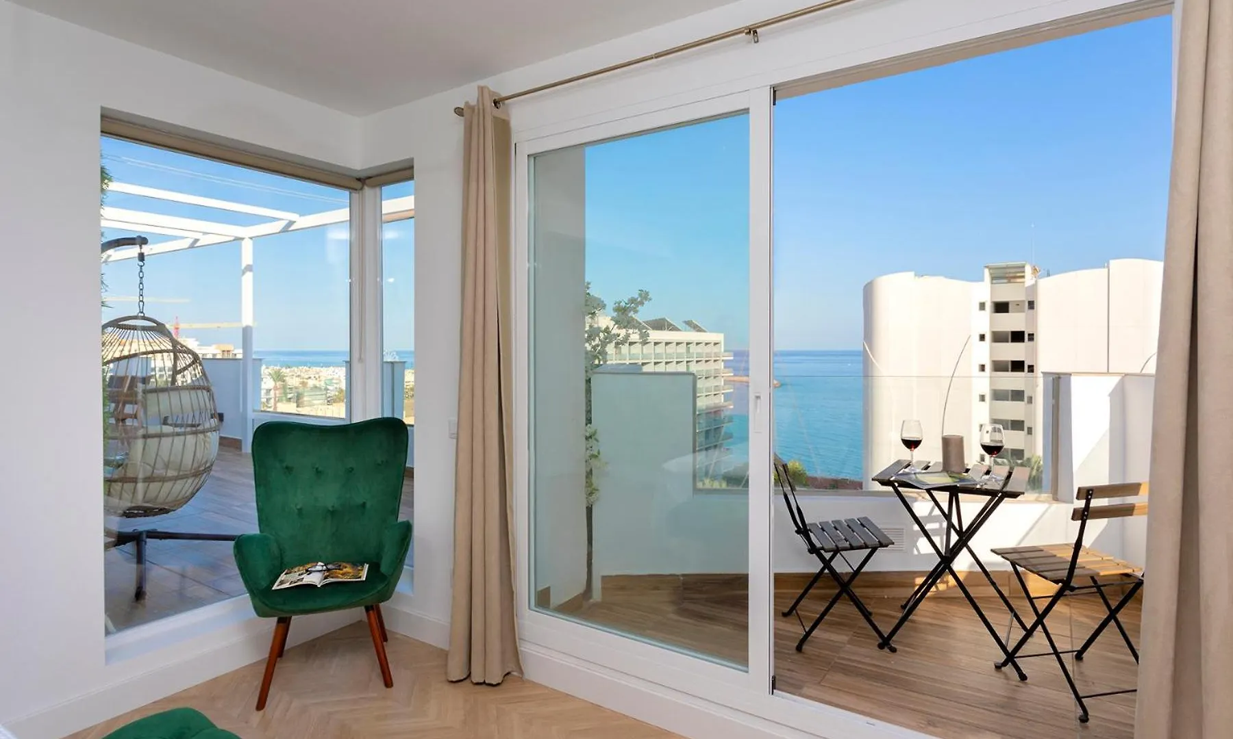 Luxury Penthouse Sea Views- Jacuzzi - Sauna Benalmadena 0*,