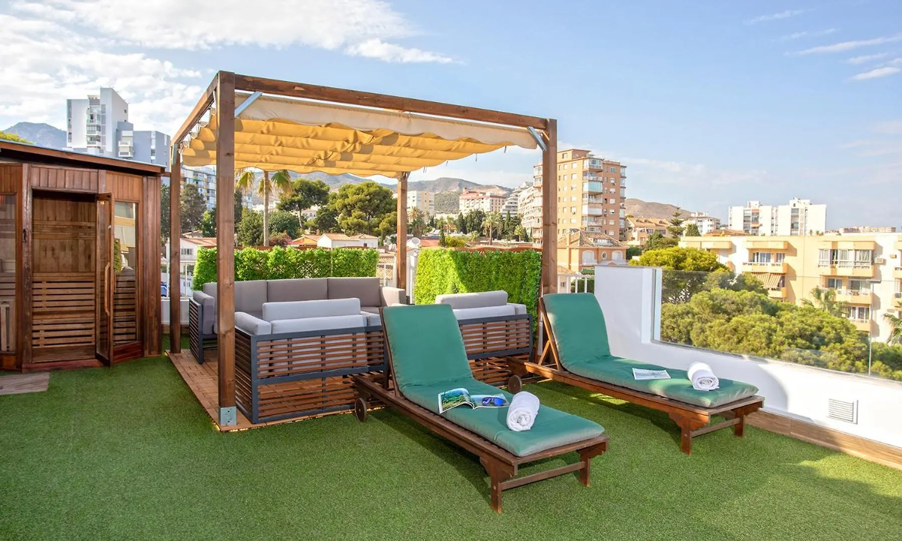 Apartment Luxury Penthouse Sea Views- Jacuzzi - Sauna Benalmadena Spain