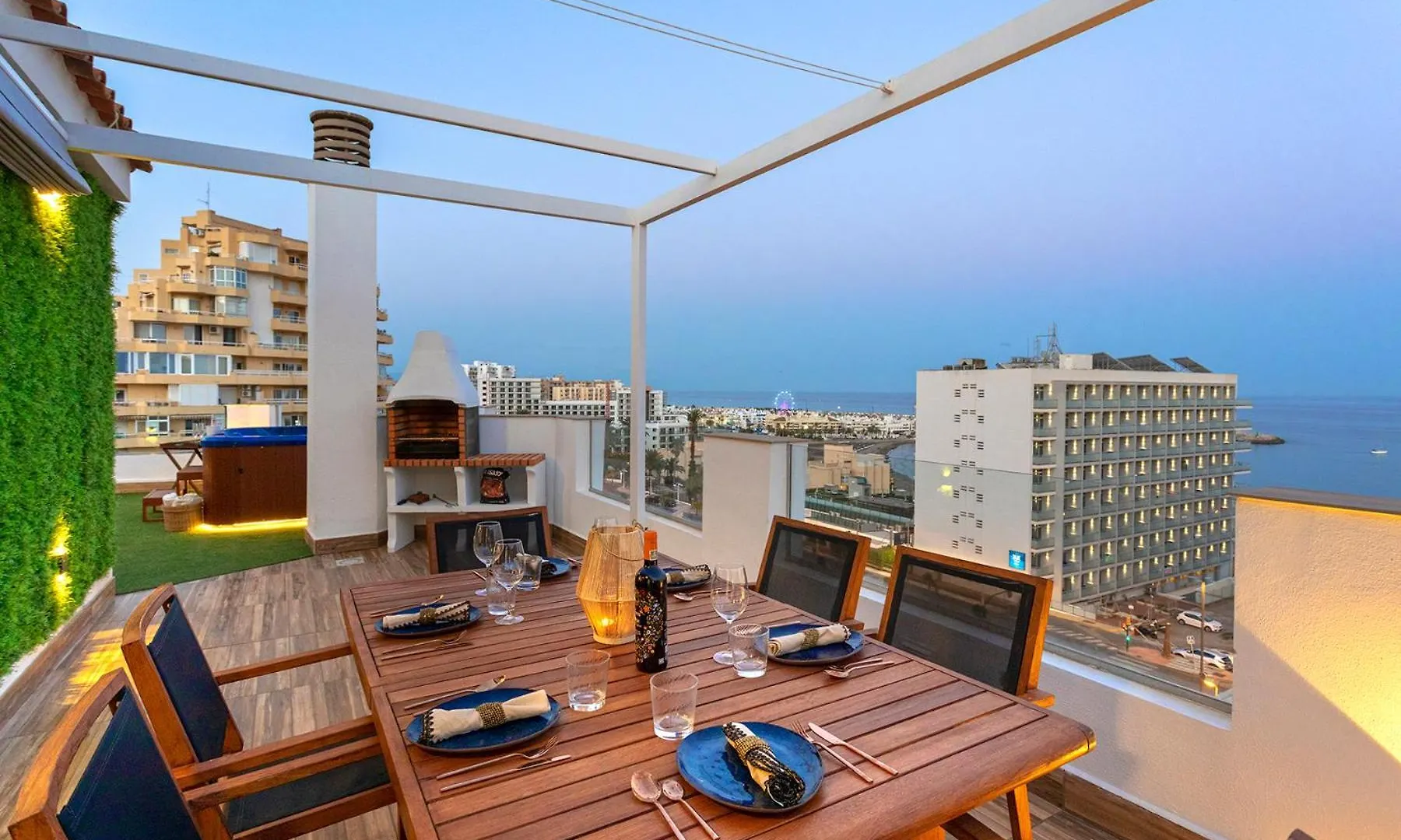 Luxury Penthouse Sea Views- Jacuzzi - Sauna Benalmadena